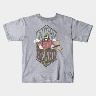 Paul Bunyan's Beard Oil Kids T-Shirt